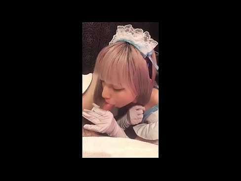 ❤️ Japon idol [mayuka], fransız hizmetçi kostümü, bölüm 1, oral seks ve losyon ile mastürbasyon ☑ Sürtükler bizde